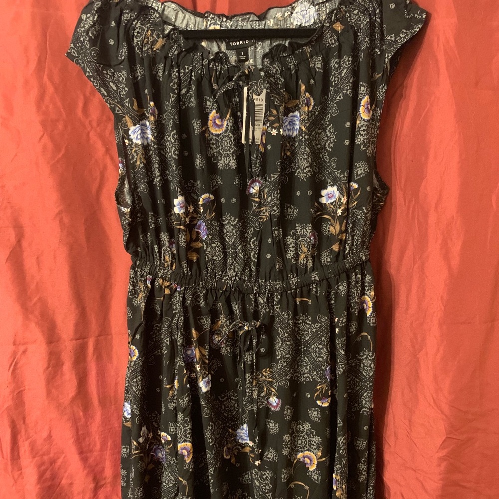Torrid dress with tie front